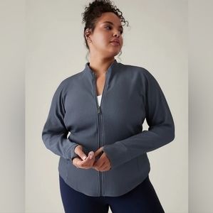 Athleta 1x Salutation Ribbed Jacket
